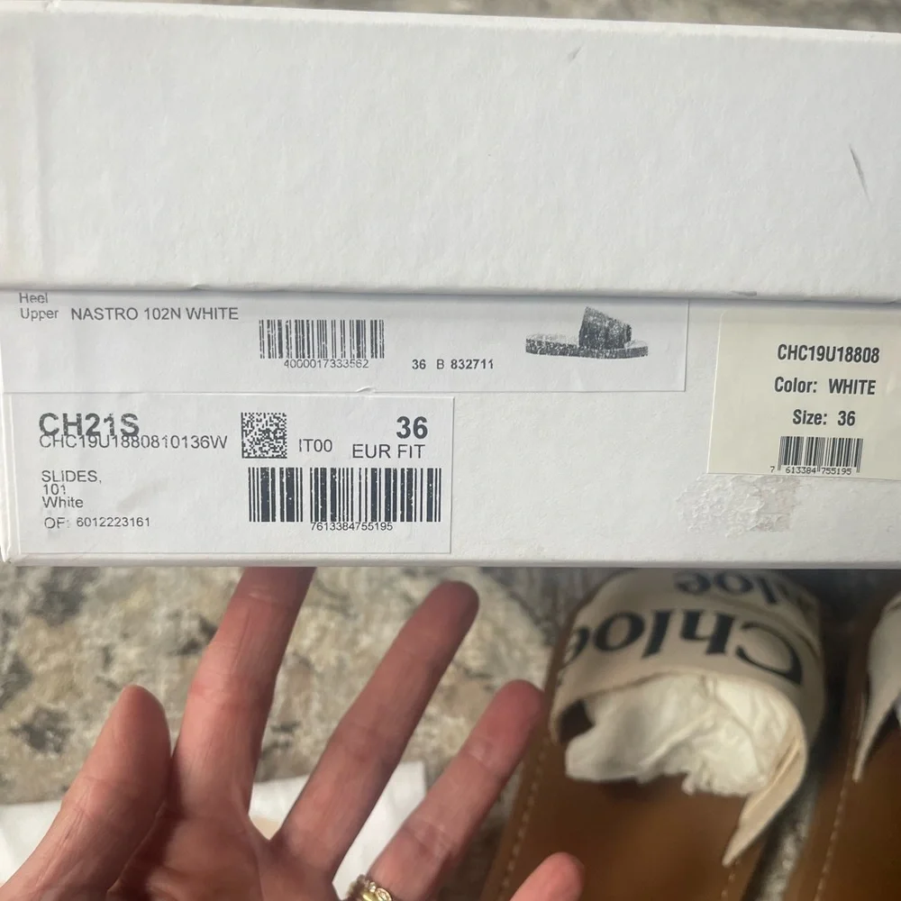 Chloe Woody Slides (size 36) - Picture 2 of 5
